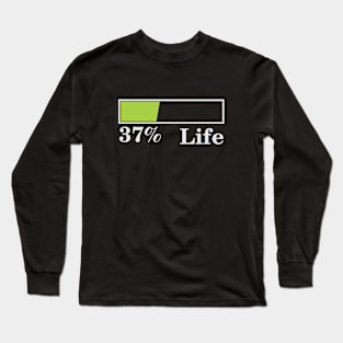 37% Life Long Sleeve T-Shirt